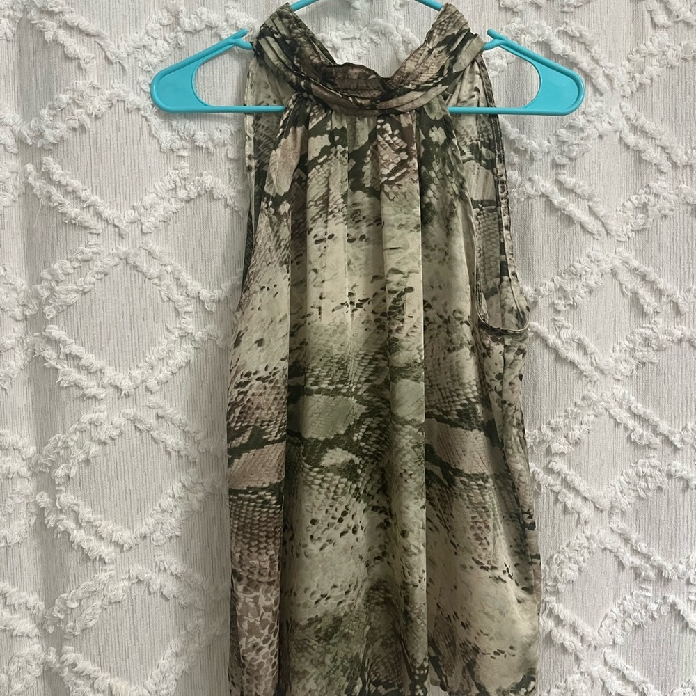 The Pants Store Snakeskin Tank Top